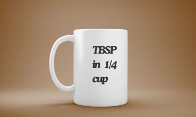 tbsp in 1/4 cup